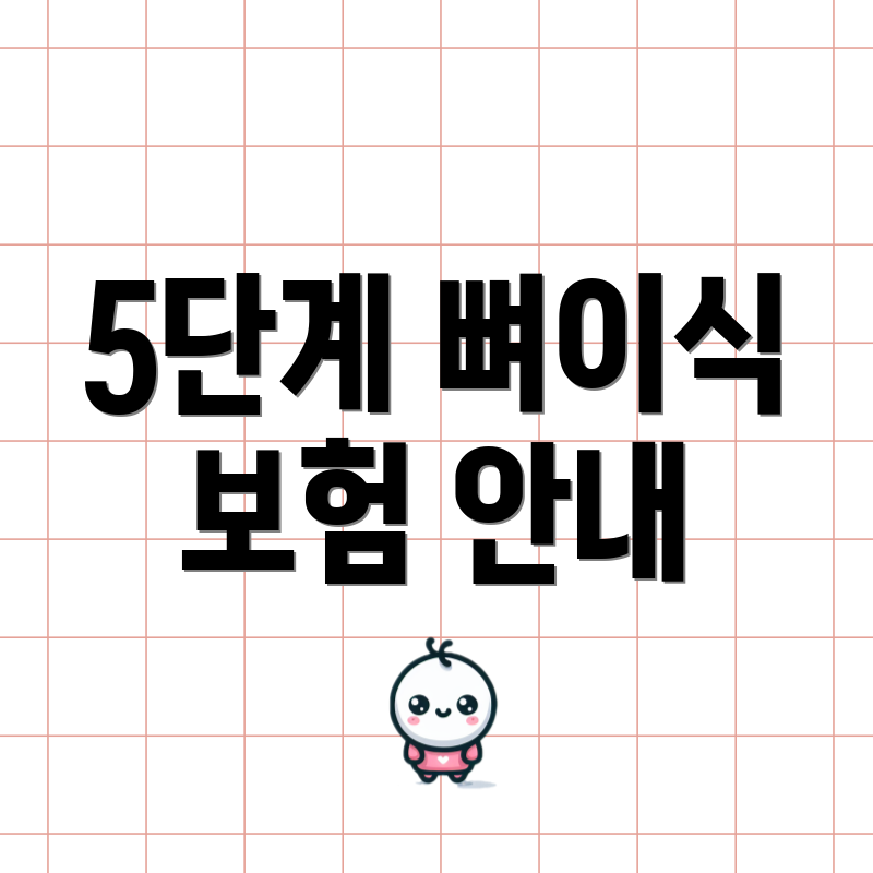 5단계 뼈이식 보험 안내