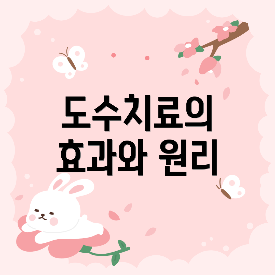 도수치료의 효과와 원리