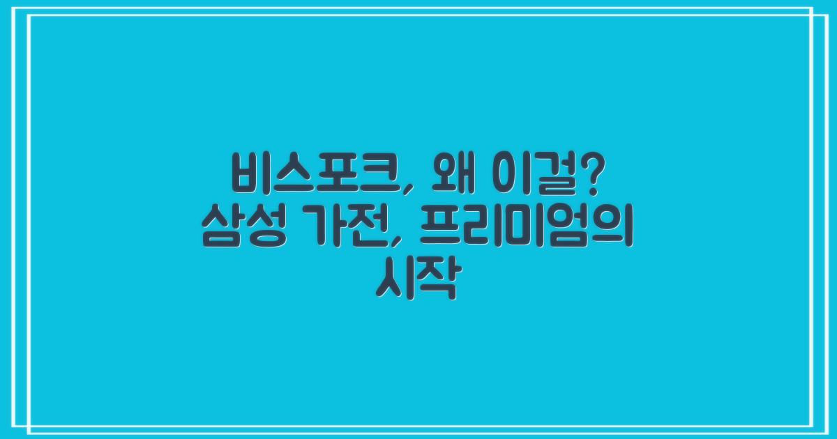 삼성 BESPOKE, 왜 선택해야 할까?