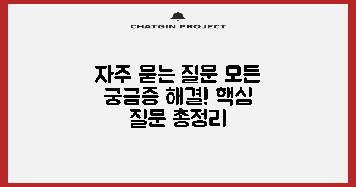자주 묻는 질문