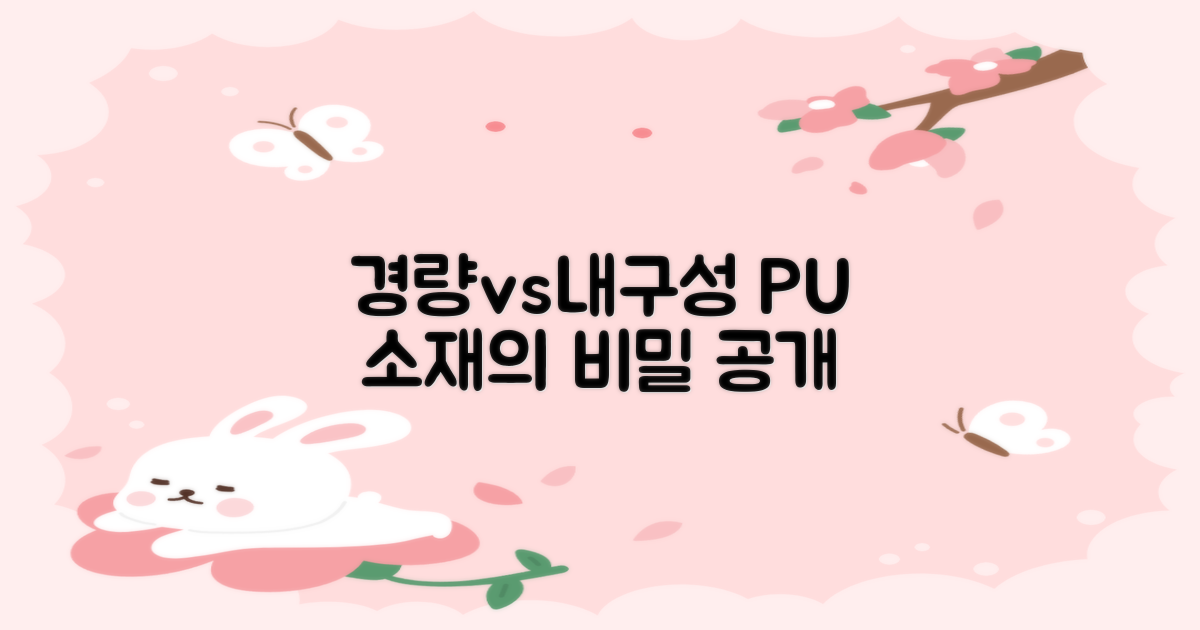 경량 vs 내구성: PU 소재의 비밀