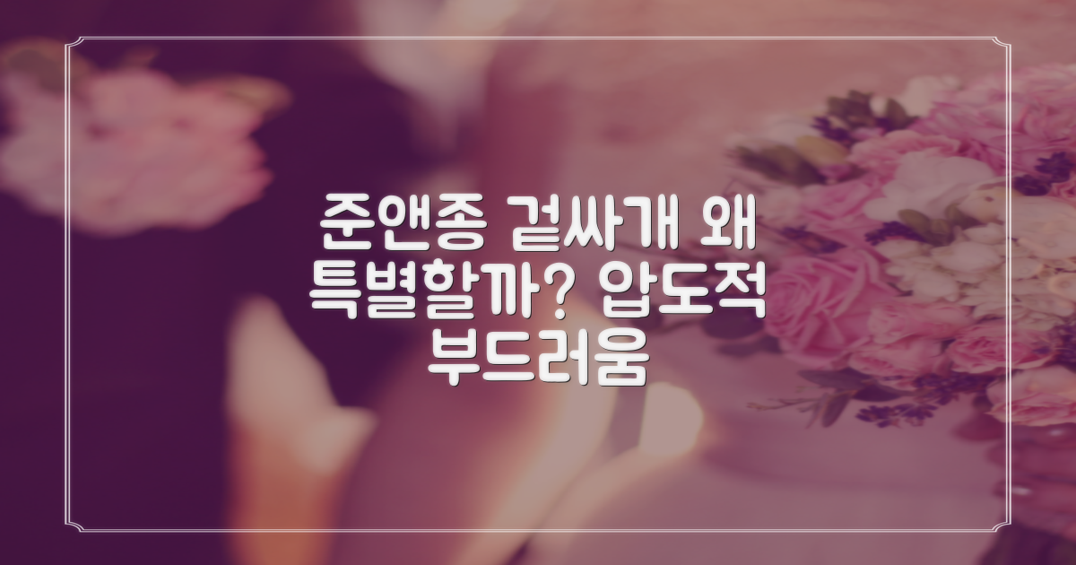 준앤종 겉싸개, 왜 특별한가