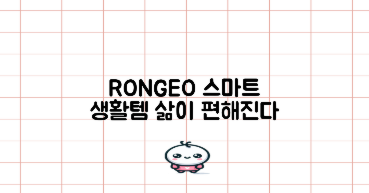 RONGEO, 스마트한 생활템