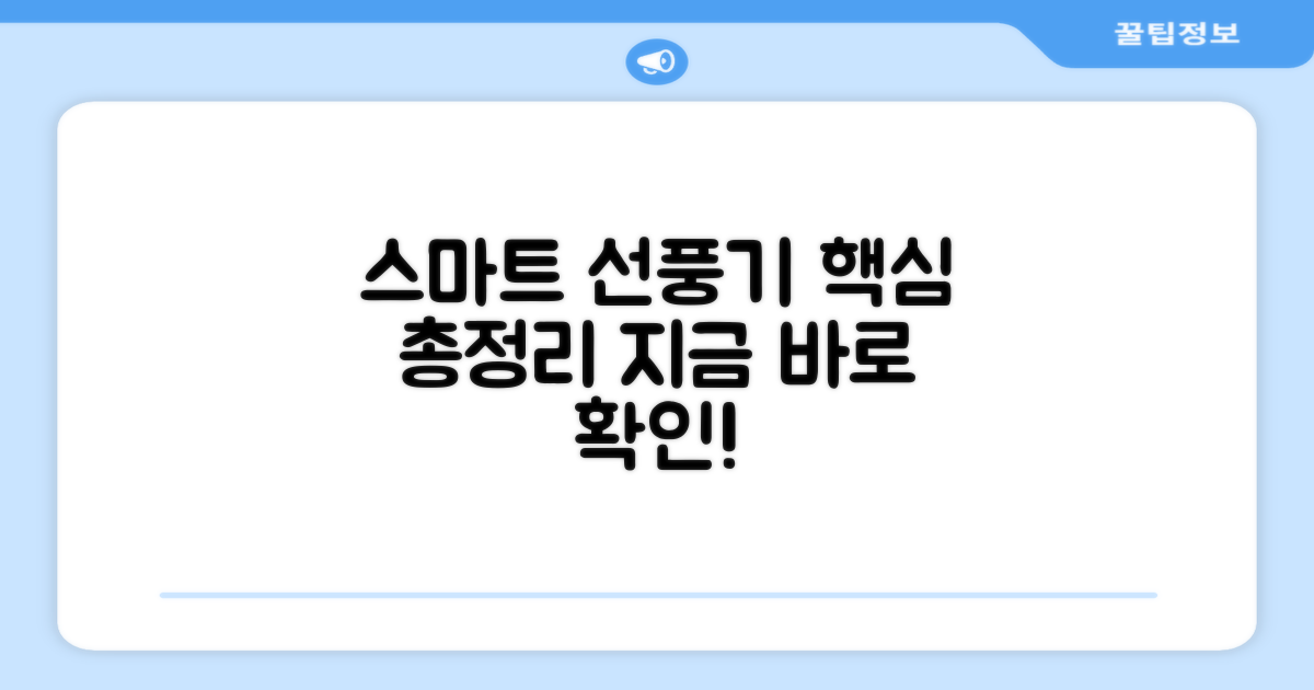 스마트 선풍기, 이것이 궁금하다