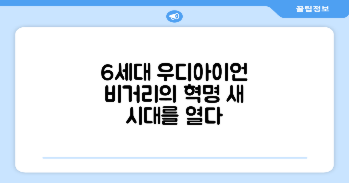 6세대 우디아이언, 비거리 혁신