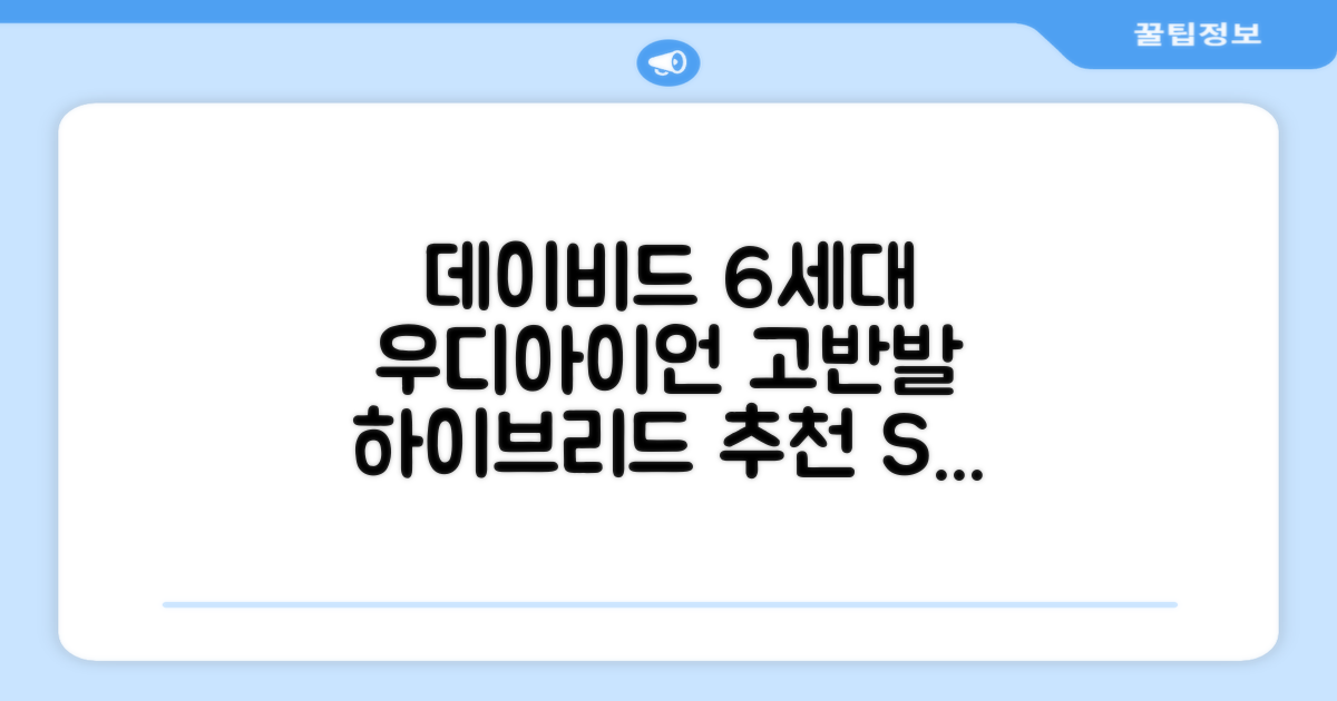 데이비드 신형 6세대 우디아이언 고반발 하이브리드 유틸리티 우드 + 자석티 2번 3번 4번 5번, SR, 23도 추천 리뷰