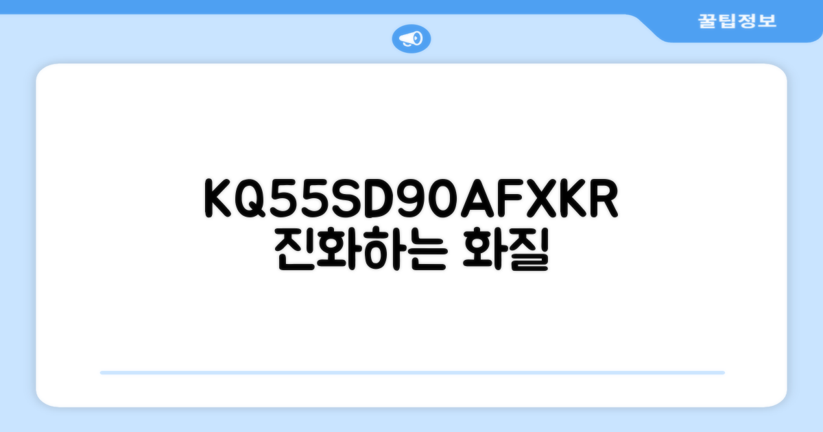 KQ55SD90AFXKR, 진화하는 화질