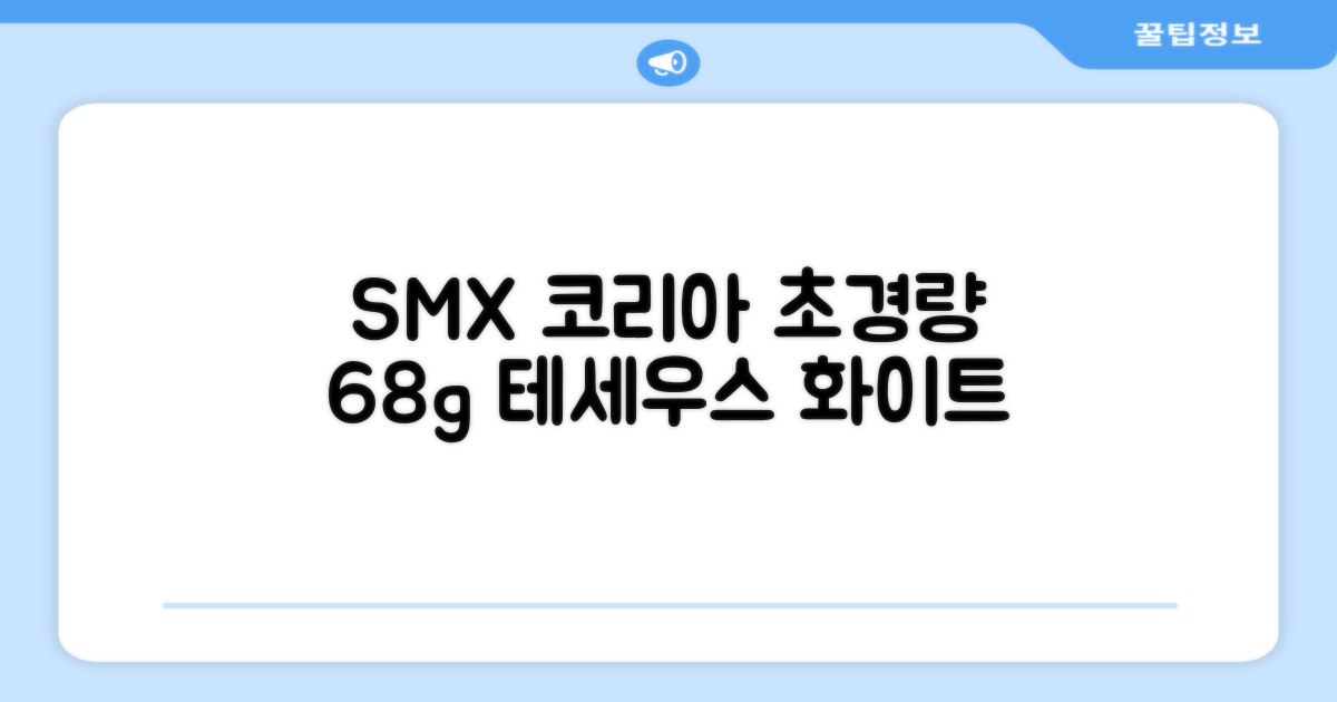 스맥스코리아 풀카본 초경량 배드민턴 라켓 68g, 테세우스 화이트, 1개 추천 리뷰